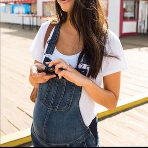 Motherhood Maternity Denim Overalls